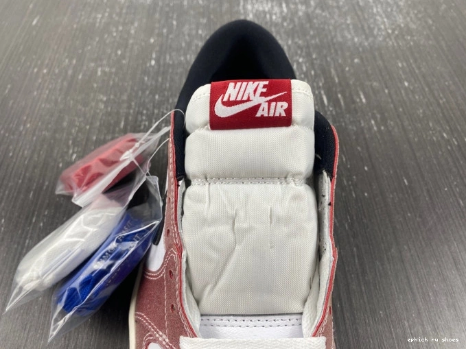 Rep 1 ROOM BLACK' X OG LOW JORDAN AIR FN0432-017 TROPHY 'RED 0711